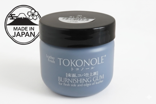 Original Seiwa Tokonole Leather Finish Burnishing Gum 120g Black Made in japan