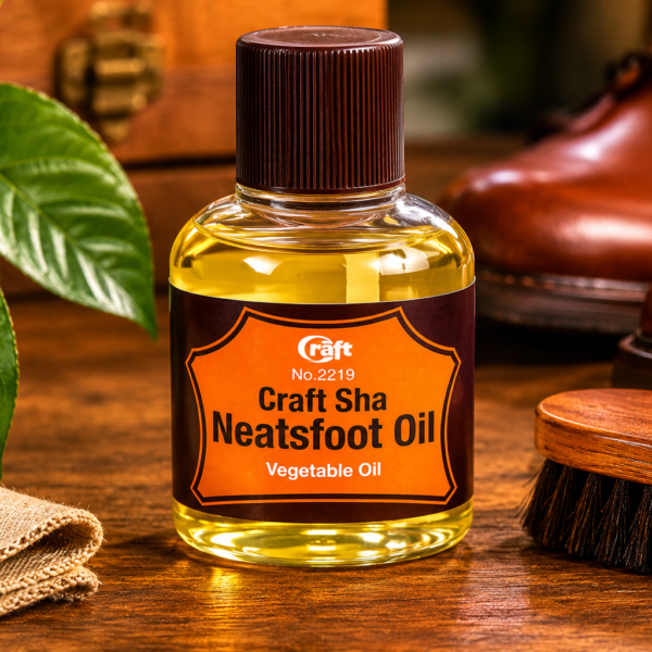 Craft sha Neatsfoot Oil Compound 100 ml Leather conditioner  made from vegetable oil for Leathercraft made in japan