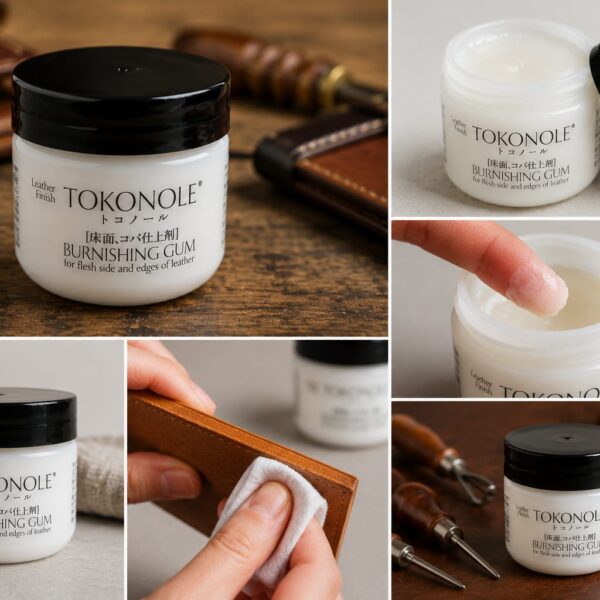 5930 Original Tokonole Leather Burnishing Gum 120g clear For leathercrafts Made in japan Best leathercraft tools in Srilanka