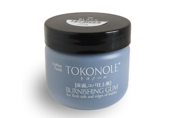 Seiwa Tokonole Leather Finish Burnishing Gum 120g Black