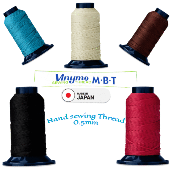 Vinymo MBT Poliyester Hand sewing Lathercraft Thread 100m Made in japan