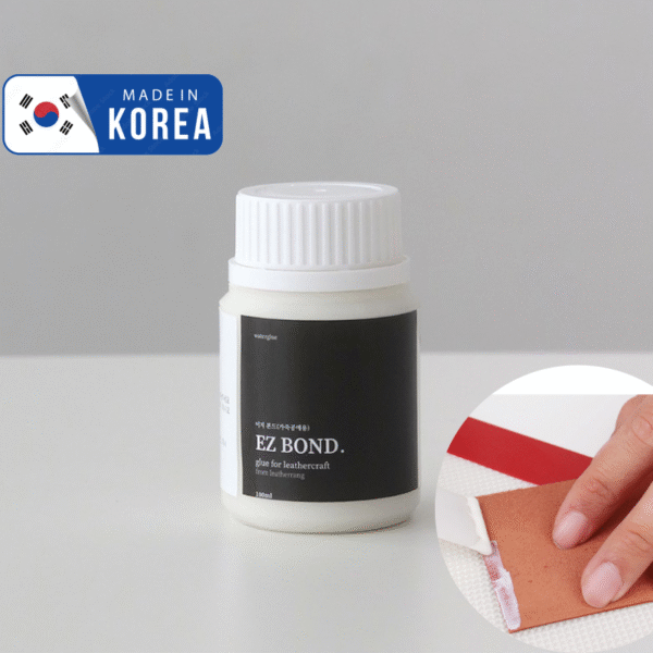Easy Bond 300ml LeatherCraft Water Based  Leather Glue Shoe Sole Adhesive Bag Repair Woodworking Hypoallergenic Made in korea