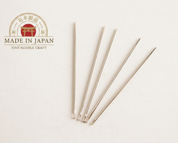 Leathercraft Hand Sewing Needle  Round Point  Long 5 pcs