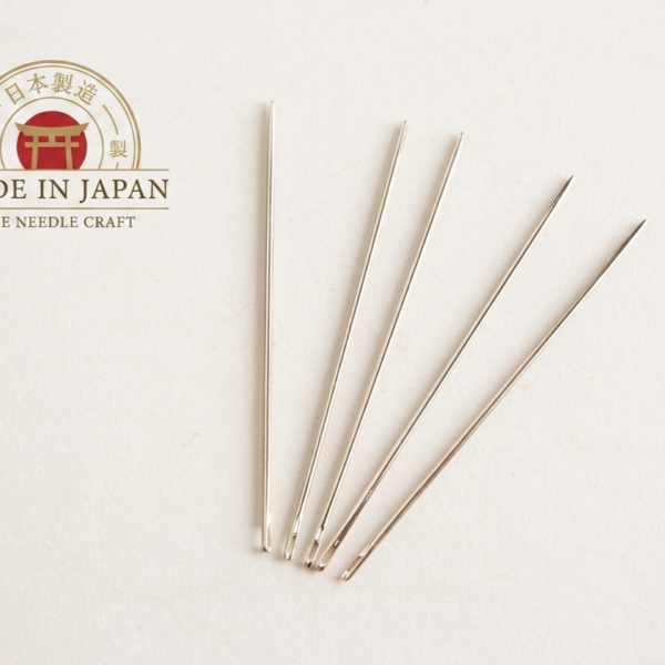 Leathercraft Hand Sewing Needle  Round Point  Long 5 pcs