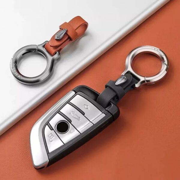 2026/05/17677.jpg Leather Car Keychains for Women Men Waist Belt Buckle Carabiner Car Pendant Key Chains Rings Keyring Bag Gifts