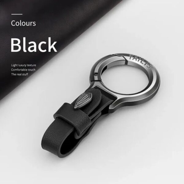 2026/05/17680.jpg Leather Car Keychains for Women Men Waist Belt Buckle Carabiner Car Pendant Key Chains Rings Keyring Bag Gifts