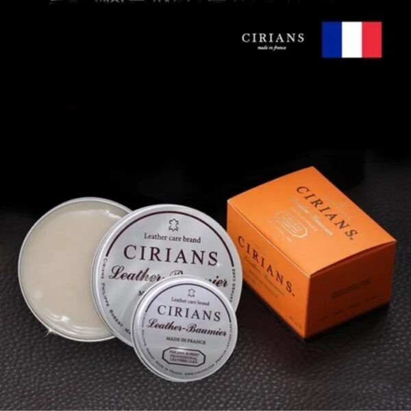 Cirians Leather Coating Wax Care Nourishing Protective Cream 25g