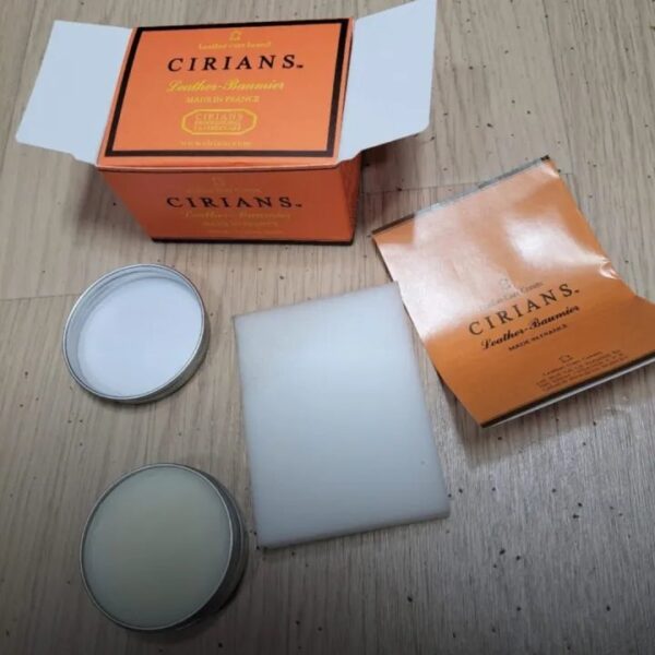 Cirians Leather Coating Wax Care Nourishing Protective Cream 25g